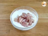 Passo 2 - Espeto de frango marinado no molho iogurte
