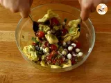 Passo 4 - Salada de tortellini e pesto