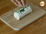 Passo 4 - Rolinho de salmão (com pão de forma)