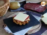 Passo 7 - Sanduíche de waffles com batata e queijo