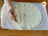 Passo 1 - Mini croissants recheados com béchamel, queijo e presunto