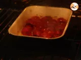 Passo 2 - Bruschetta de tomates assados e queijo burrata