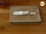Passo 4 - Rolinhos de curgetes (abobrinhas) recheadas com queijo e presunto