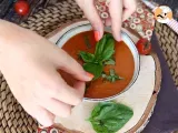 Passo 7 - Sopa de tomate e manjericão