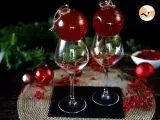 Passo 4 - Bebida festiva servida na bola de Natal