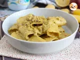 Passo 6 - Massa com molho de atum, pistache e limão siciliano