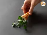 Passo 7 - Cenouras folhadas para Páscoa e sua técnica de molde