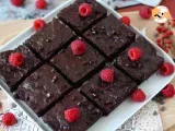 Passo 6 - Brownie de framboise e chocolate, o bolo perfeito na hora do lanche!