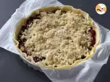 Passo 4 - Torta crumble de frutos vermelhos