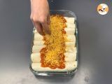 Passo 4 - Enchiladas vegetarianas