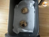 Passo 5 - Cookies assados na Air Fryer em 6 minutos