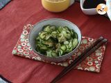 Passo 5 - Sunomono, a refrescante salada de pepino japonês