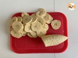 Passo 1 - Chips de banana na Air Fryer