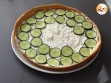 Passo 8 - Torta super refrescante: ricota, pepino e salmão defumado