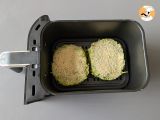 Passo 8 - Hambúrguer vegetariano de abobrinha e batata feito na Air Fryer