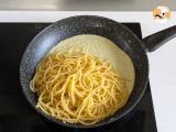 Passo 6 - Macarrão cremoso com curgete (abobrinha) e iogurte grego