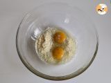 Passo 2 - Omelete de espaguete na Air Fryer