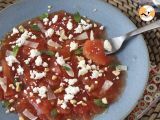 Passo 5 - Carpaccio de melancia: um frescor inesquecível!