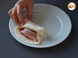 Passo 5 - Wrap de pizza gratinado, a explosão de sabor que você precisa experimentar