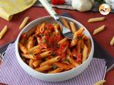 Passo 7 - Penne all’arrabbiata: simplicidade e picância à moda italiana