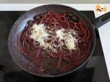 Spaghetti al Fuoco di Bacco: massa com vinho tinto que traz intensidade e paixão à mesa! - Preparação Passo 5