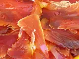Passo 3 - Muxama de atum com Azeite Aromático e Vinagrete de Laranja