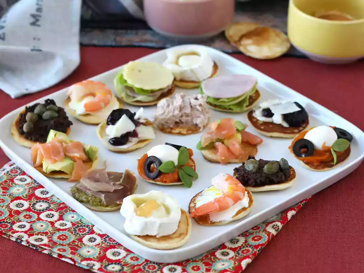 9 recheios diferentes para os blinis