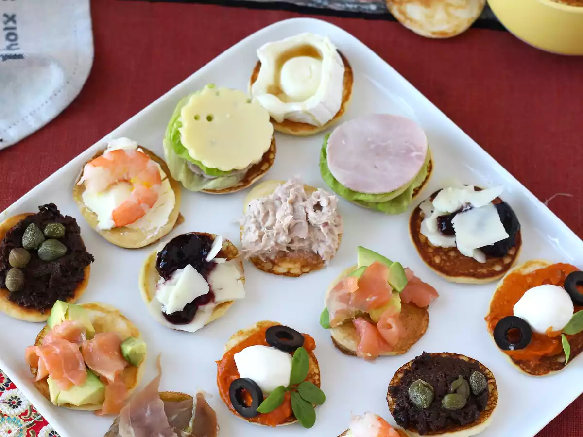 9 recheios diferentes para os blinis - foto 2