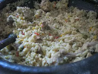 A galinhada!