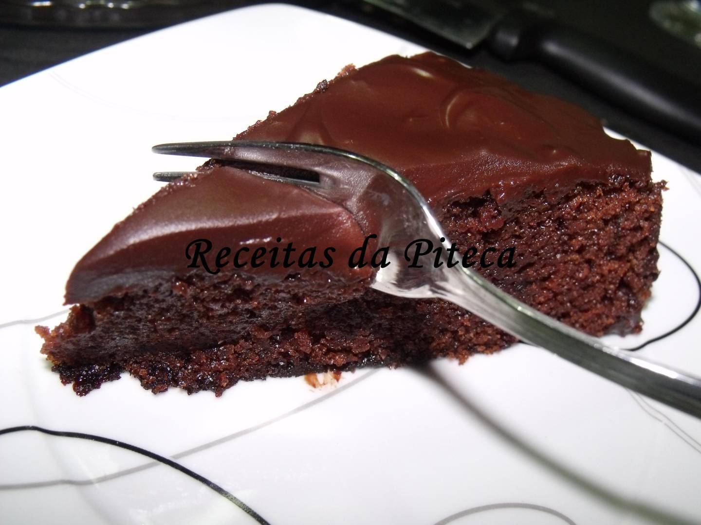 Receita de bolo de chocolate fofinho