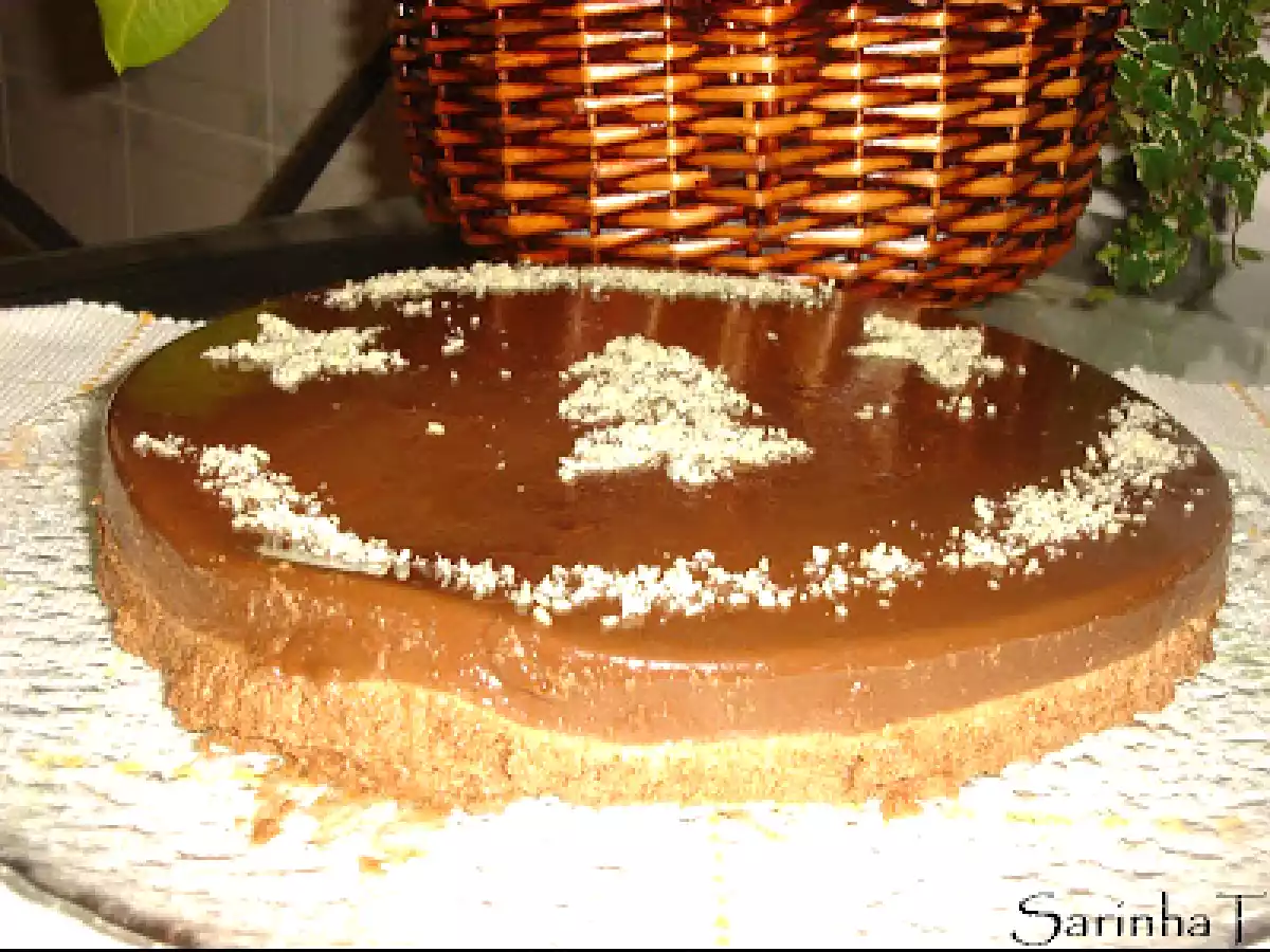 A Mousse de Chocolate à Fatia
