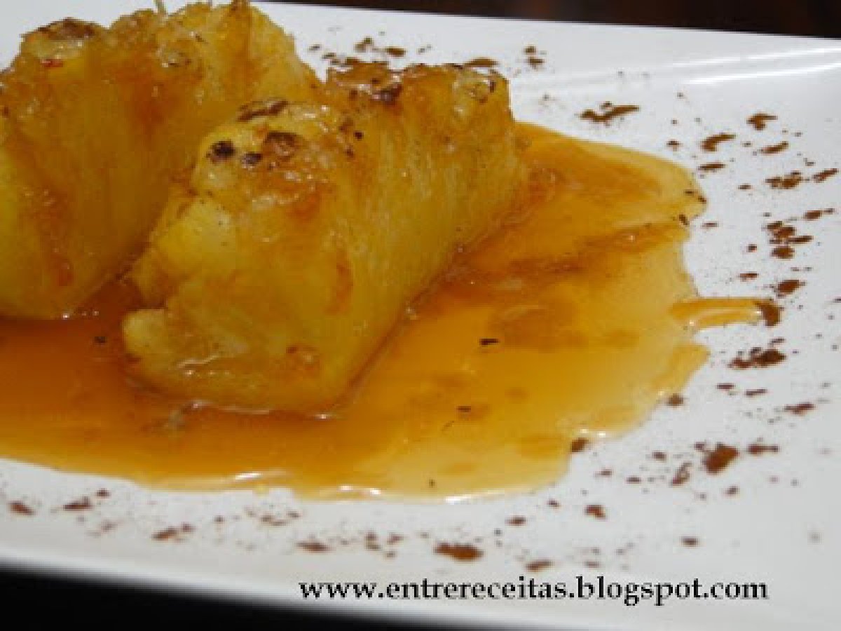 Abacaxi caramelizado do Nelson Curi