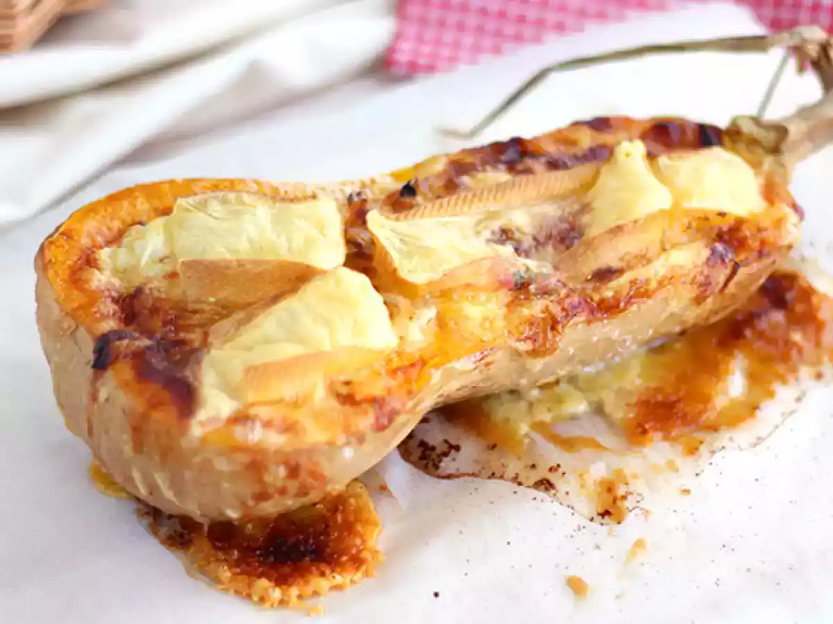 Abóbora recheada com Queijo - foto 2