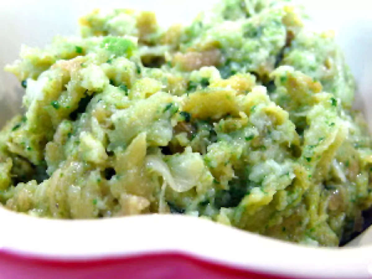 Açorda de Bacalhau e Grelos