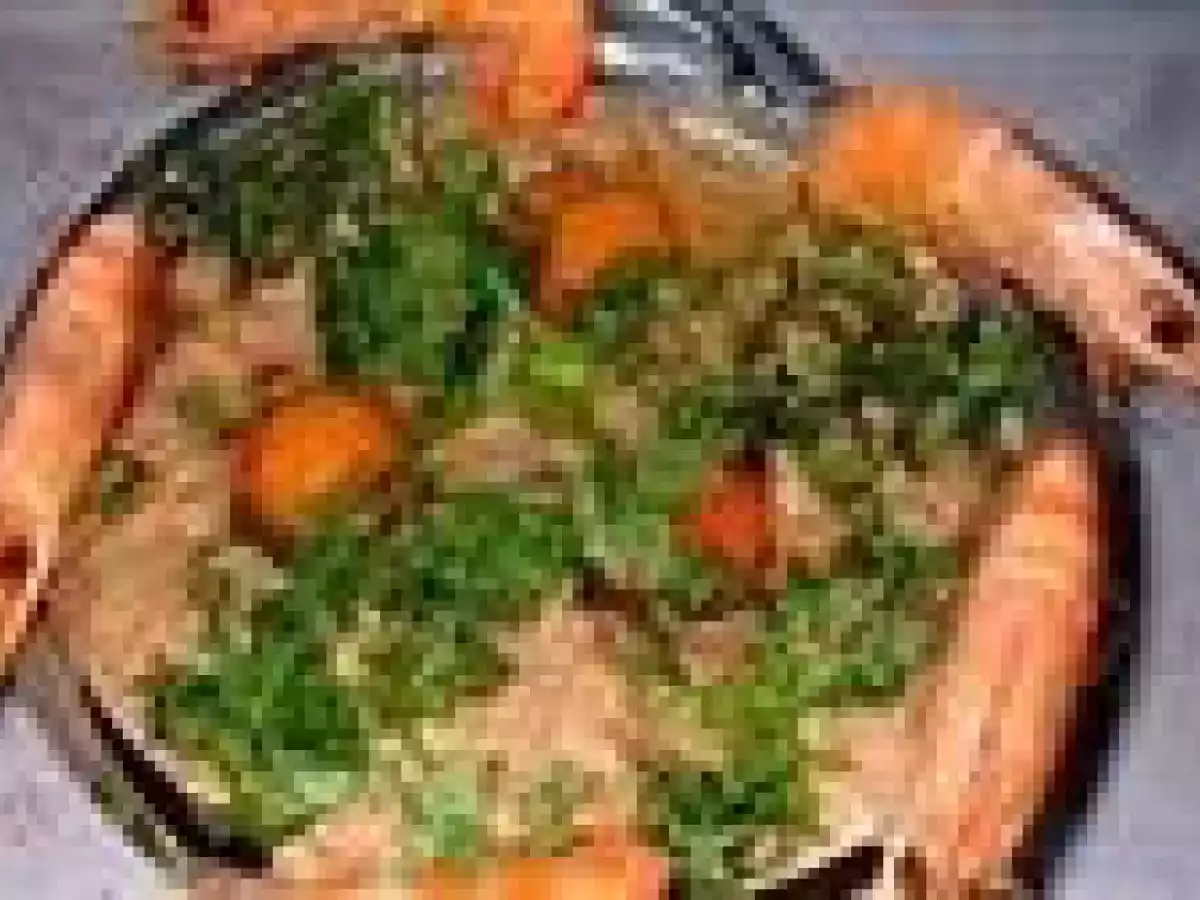 Açorda de camarão