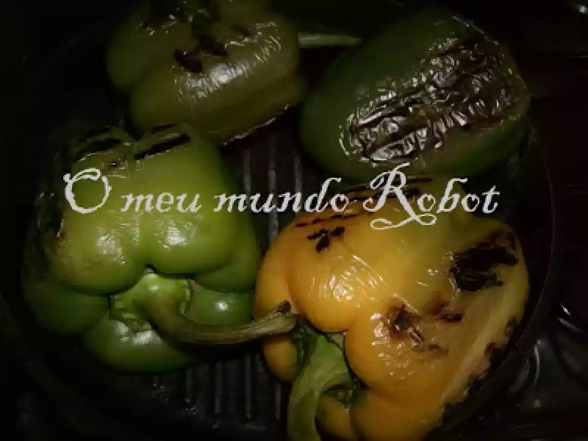 Actifry - Lulas salteadas com batata a murro e salada de tomate e pimento assado - foto 4