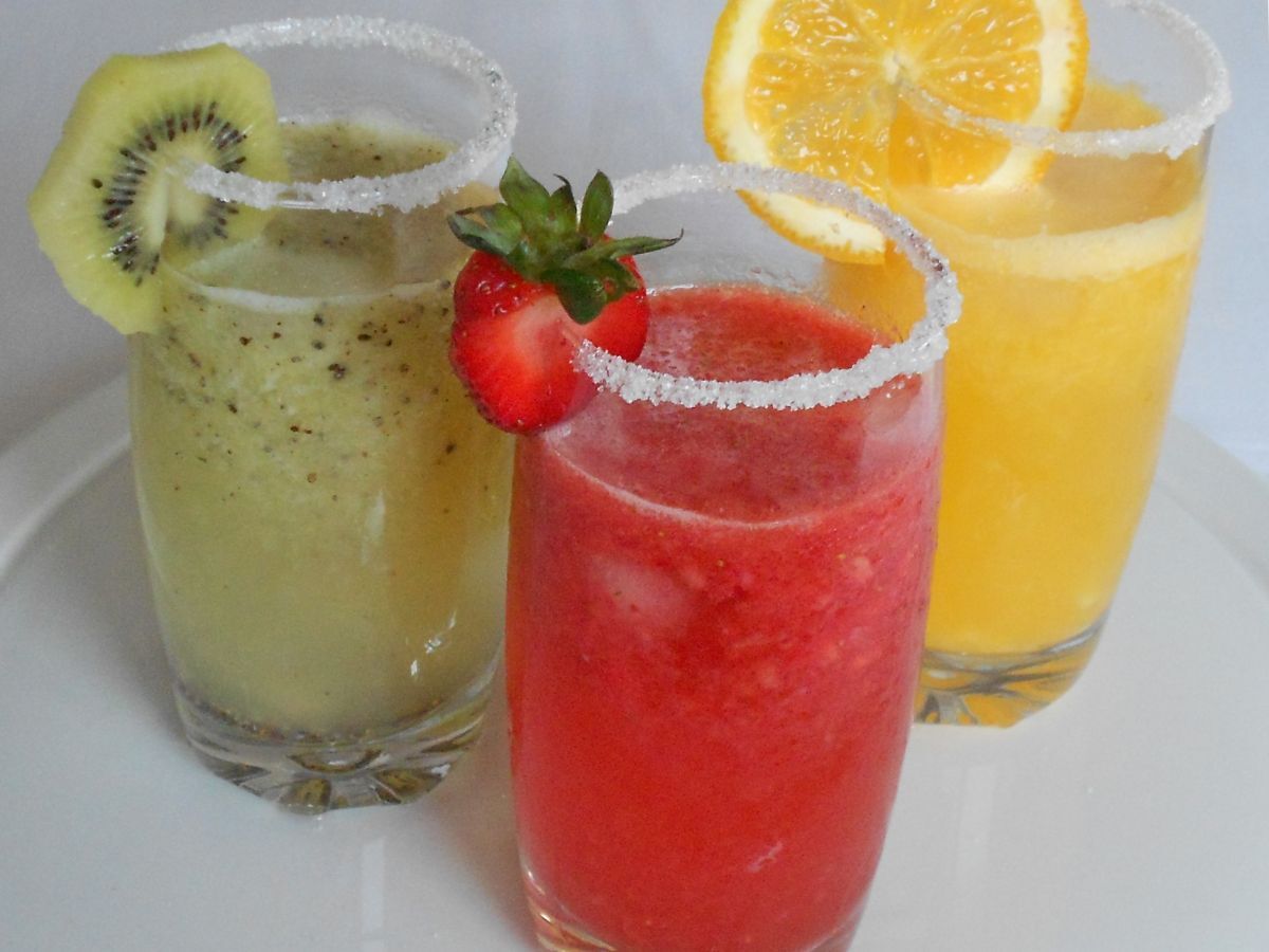 Água com sabor de fruta