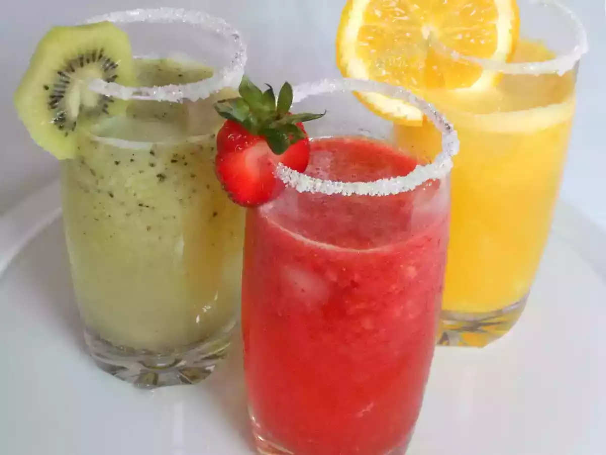 Água com sabor de fruta