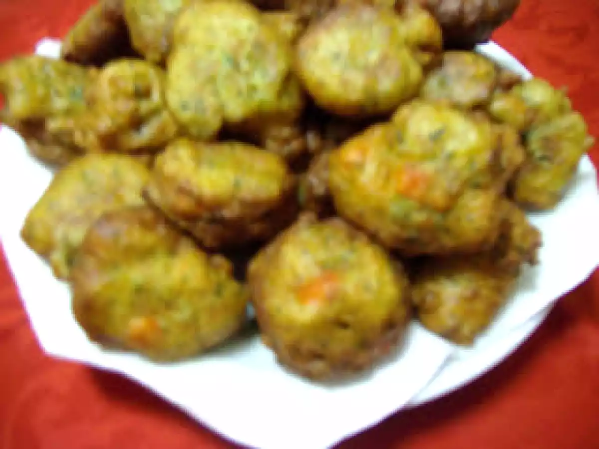 Albardados ou Pataniscas de Vegetais