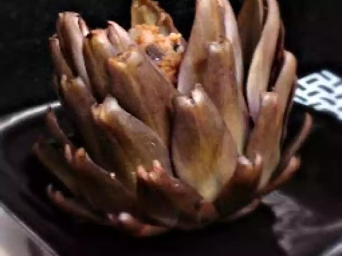 Alcachofra Recheada Com Cogumelo Paris