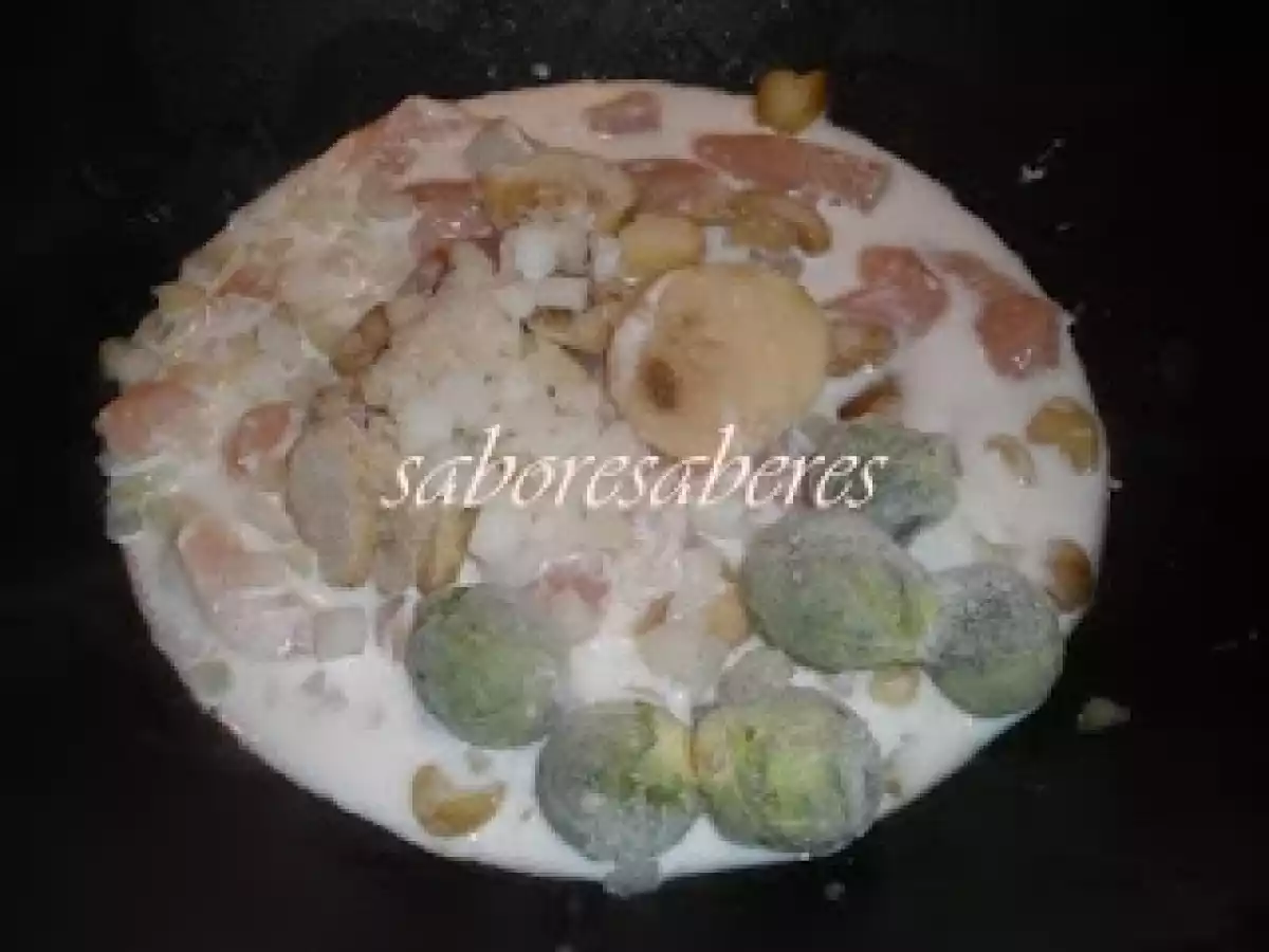 Aletria de Feijão manteiga com Frango e Leite de Coco - foto 4