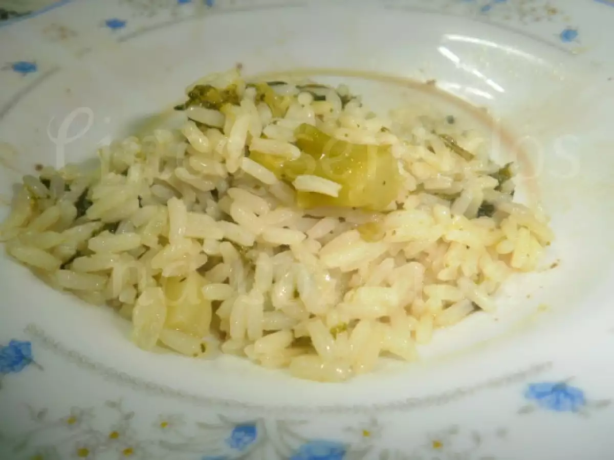Alheiras de bacalhau no forno com arroz de brócolos - foto 2