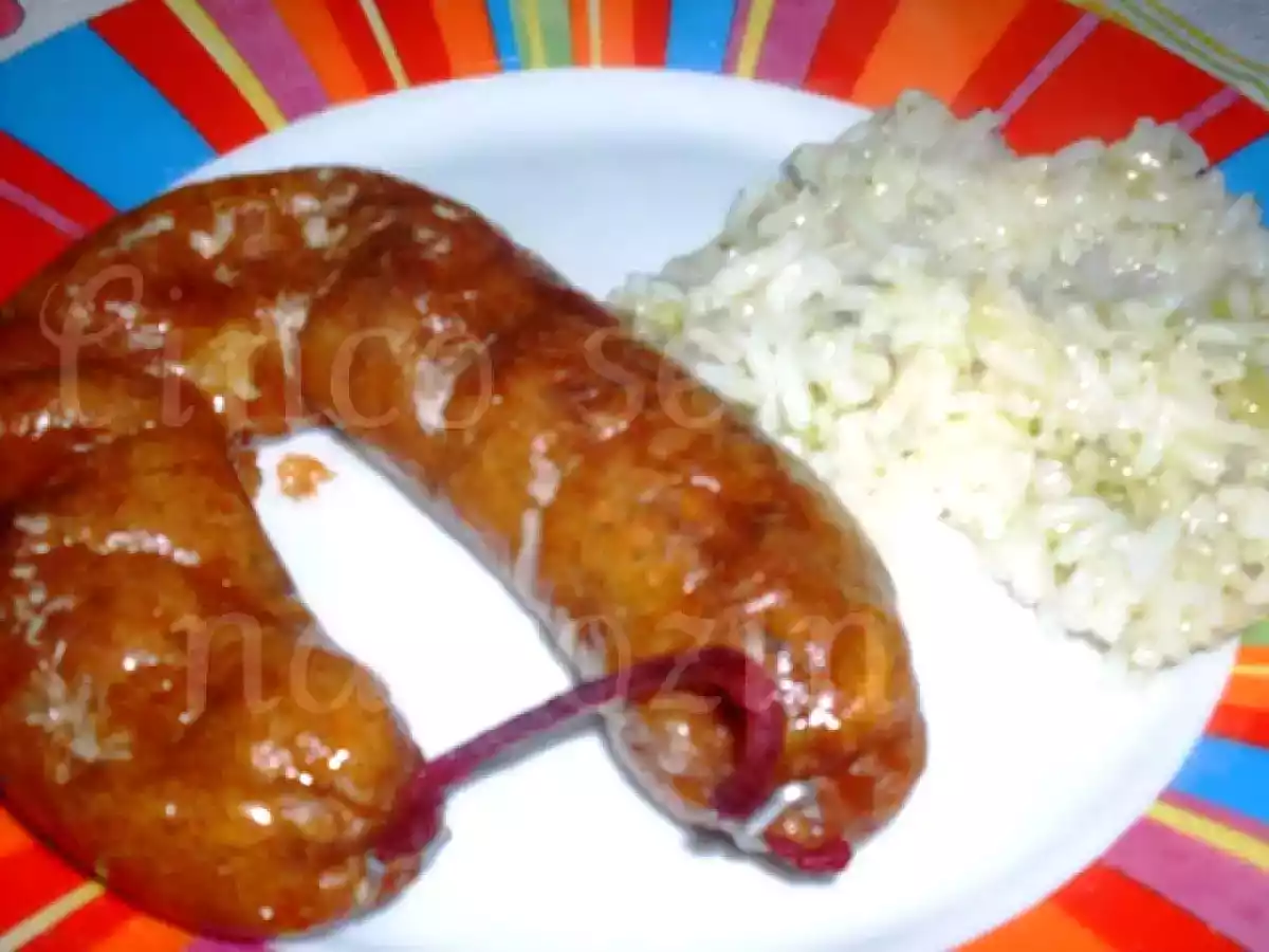 Alheiras de bacalhau no forno com arroz de bróculos - foto 3