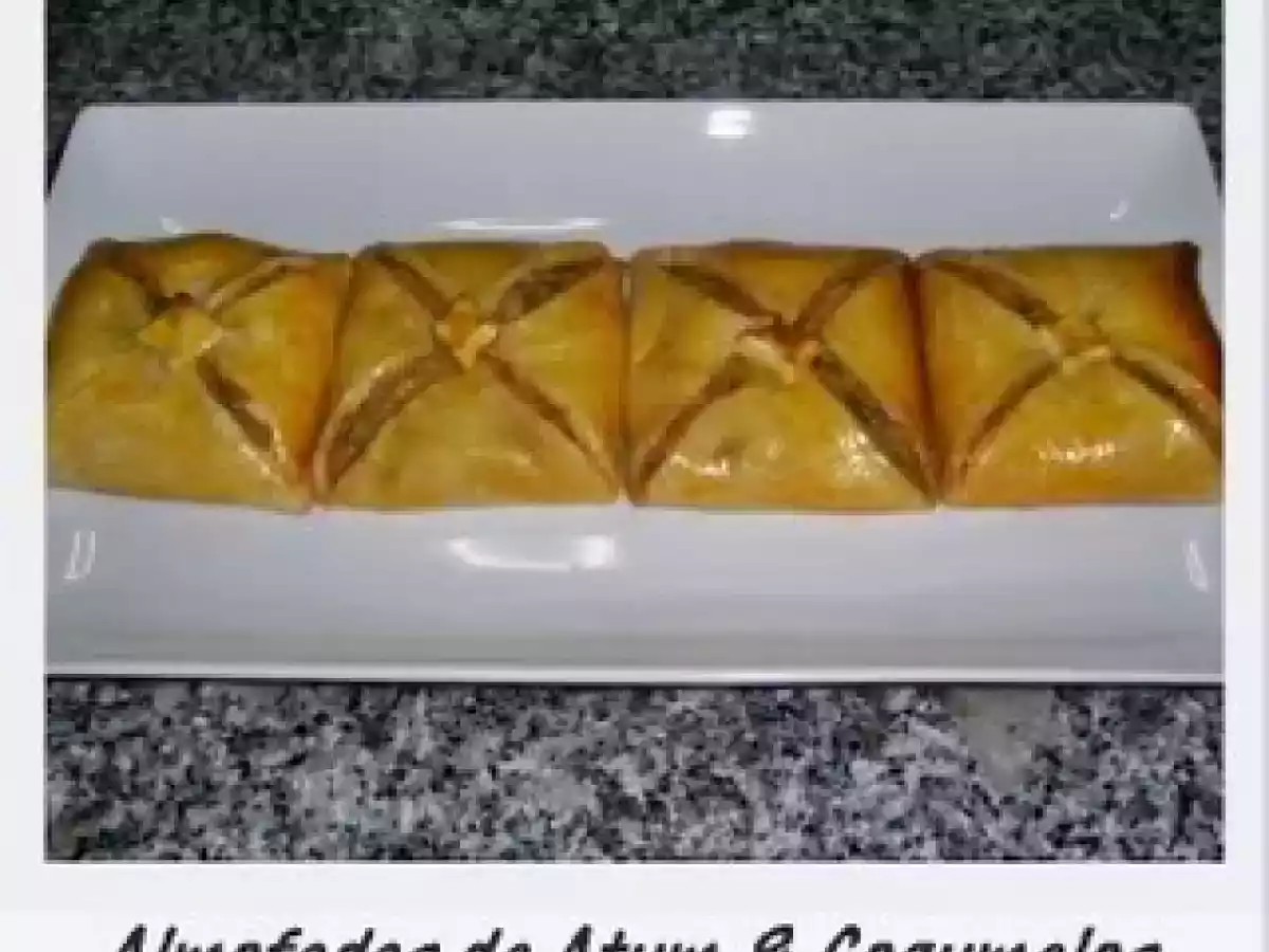 Almofadas de Atum & Cogumelos