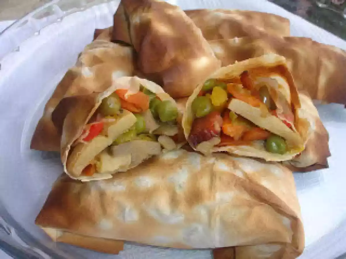 Almofadinhas de Legumes