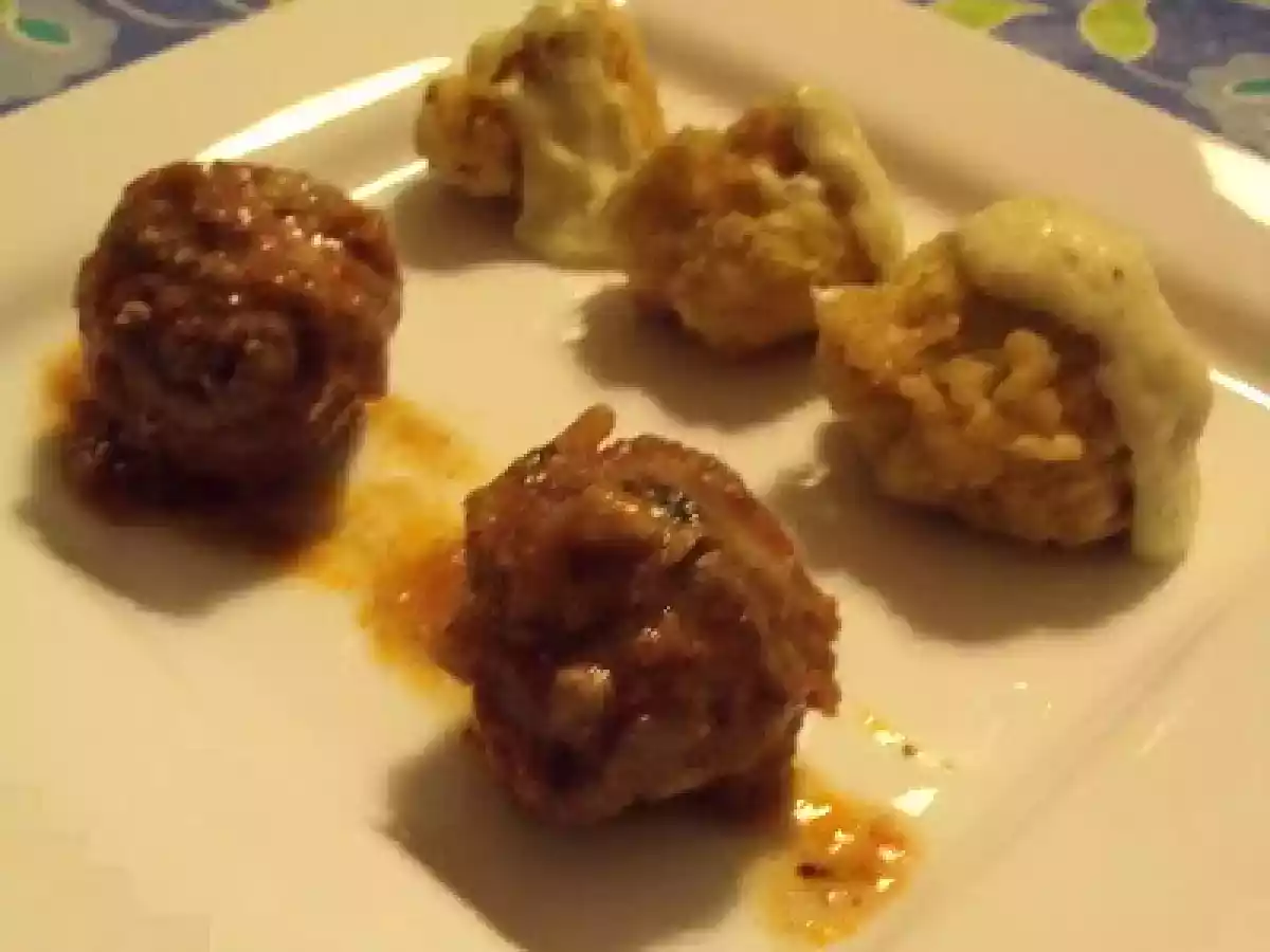 Almondegas á Portuguesa com Panados de Couve-flor - foto 2