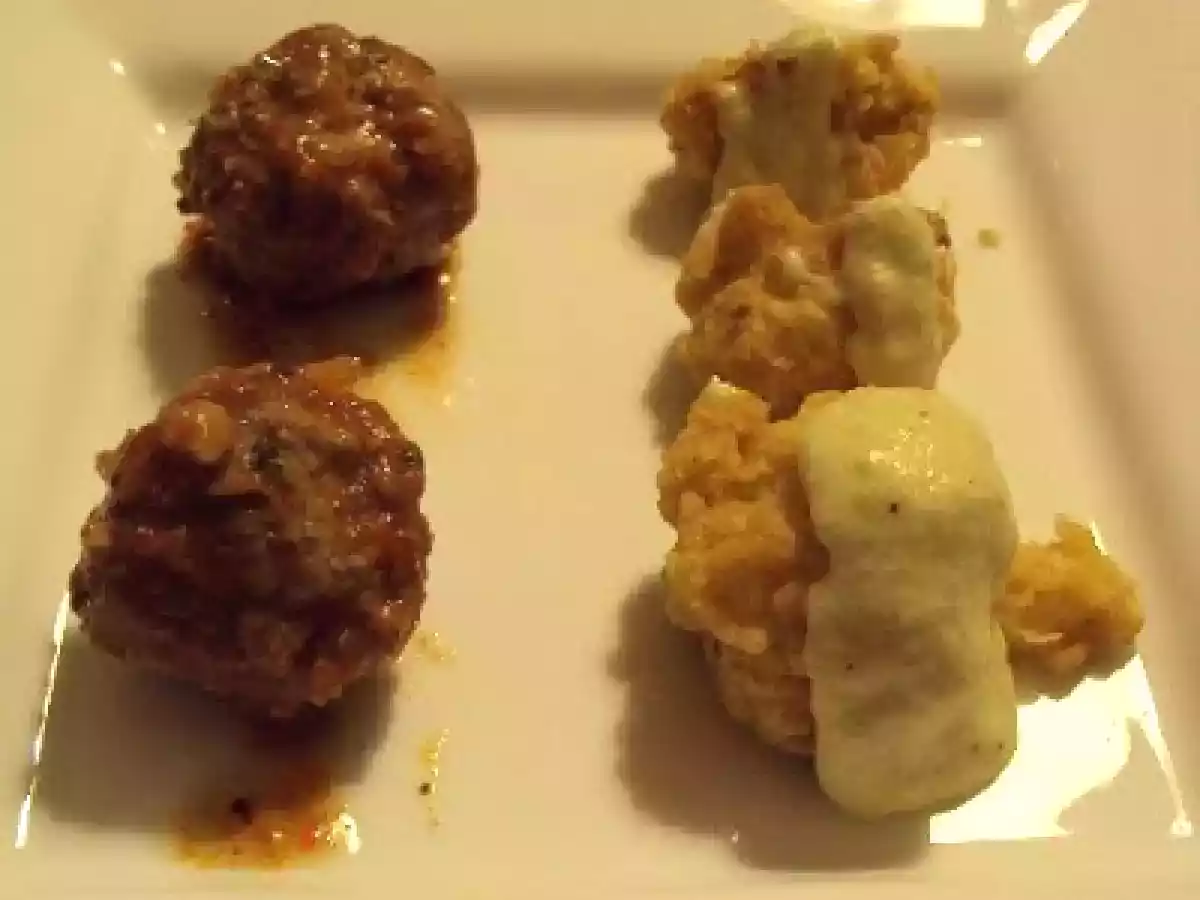 Almondegas á Portuguesa com Panados de Couve-flor - foto 3