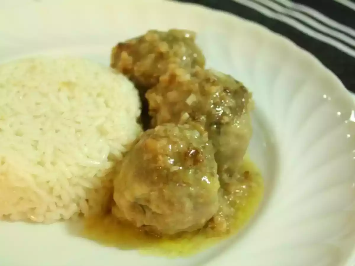 Almôndegas de carne e pão - foto 3