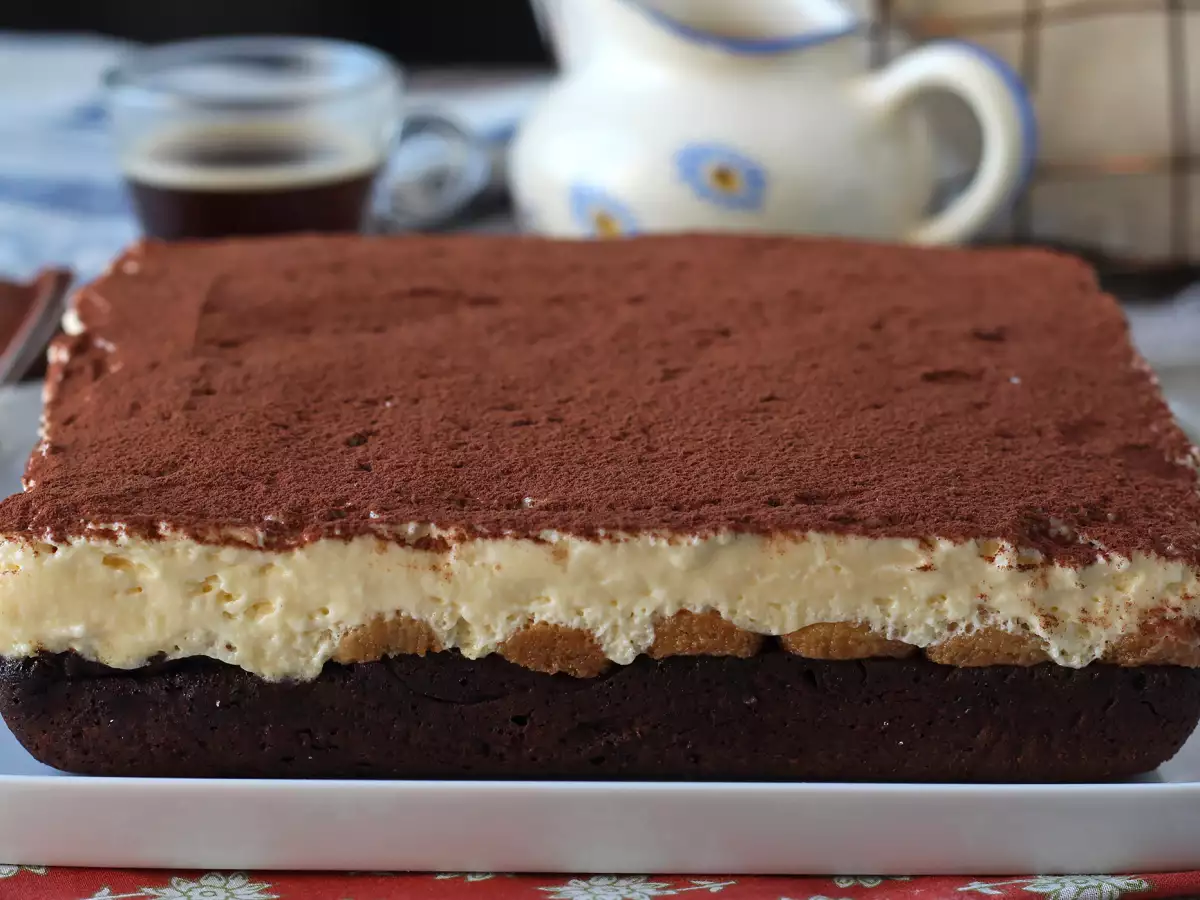 Amantes de brownie e tiramisù, temos o bolo perfeito para vocês: o Brownimisu! - foto 6