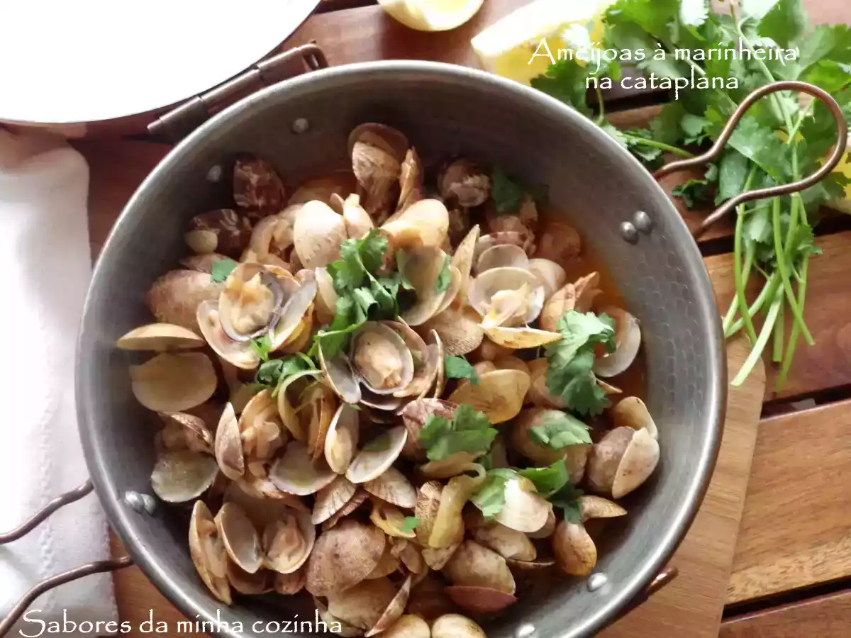 Amêijoas à marinheira na cataplana - foto 2